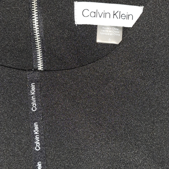 Calvin Klein Black Long Dress - Picture 4 of 5